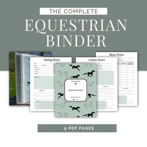 Reitbuch Journal Reitbuch Pferdetrainingsbuch Reitplaner Pferdeliebhaber Geschenk Reitbuch Notizen Pferd druckbare Seite