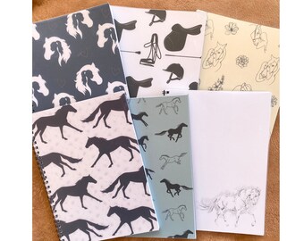 Horse Gift Personalized Horse Riding Journal Equestrian Journal Horse Training Log Equestrian Gift Horse Riding Journal Dressage Horse Gift