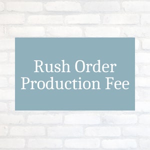 Rush Order Production Fee for Blue Sky Farm Co Equestrian Journals