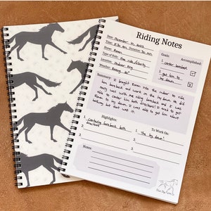 Pferde reiten täglich Kinder Journal Barrel Racing Geschenk Reiter Frau Geschenk Scheune Journal Kinder Pferdeliebhaber Geschenk Scheunenlehrer Westernreiten