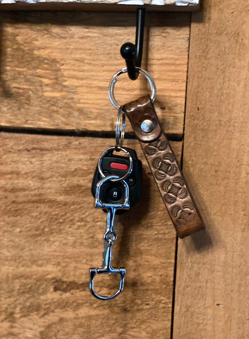 Horse Keychain Snaffle Bit Equestrian Keychain Gift Horse Bit Etsy