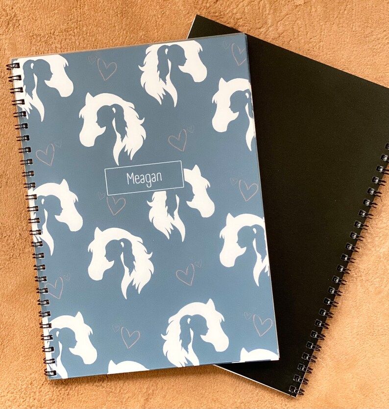 Personalized Horse Lesson Note Journal Equestrian Journal Horse