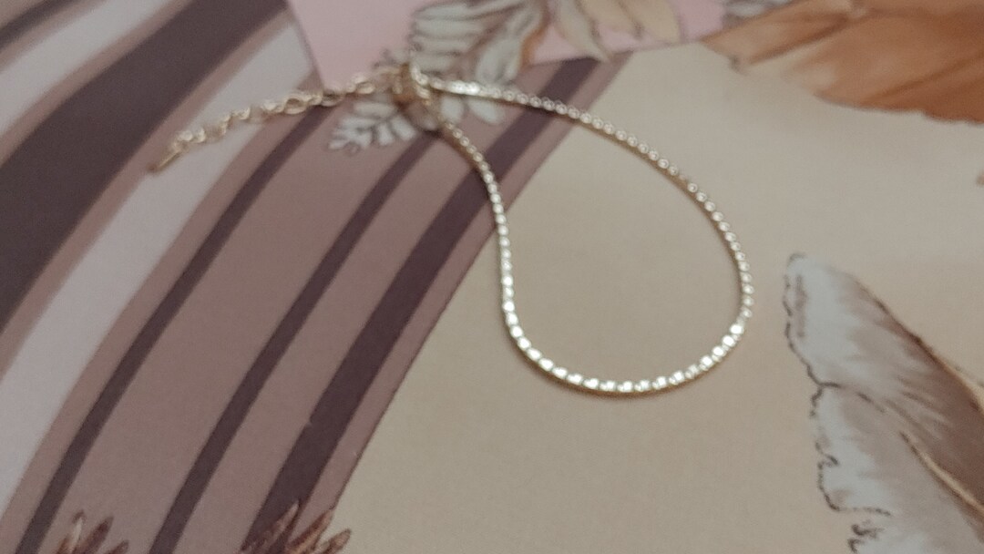 上品なゴールドブレスレット、ゴールドとシルバーのブレスレット