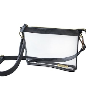Personalized Clear Crossbody Bag/Purse