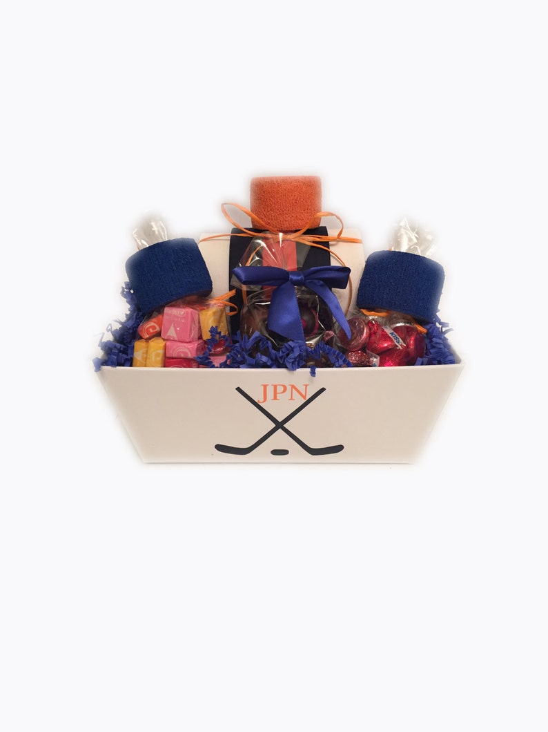 Hockey Gift Basket Etsy