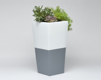 Pet Memorial Urn Vase, Dog Cat Loss Remembrance, Modern Ceramic