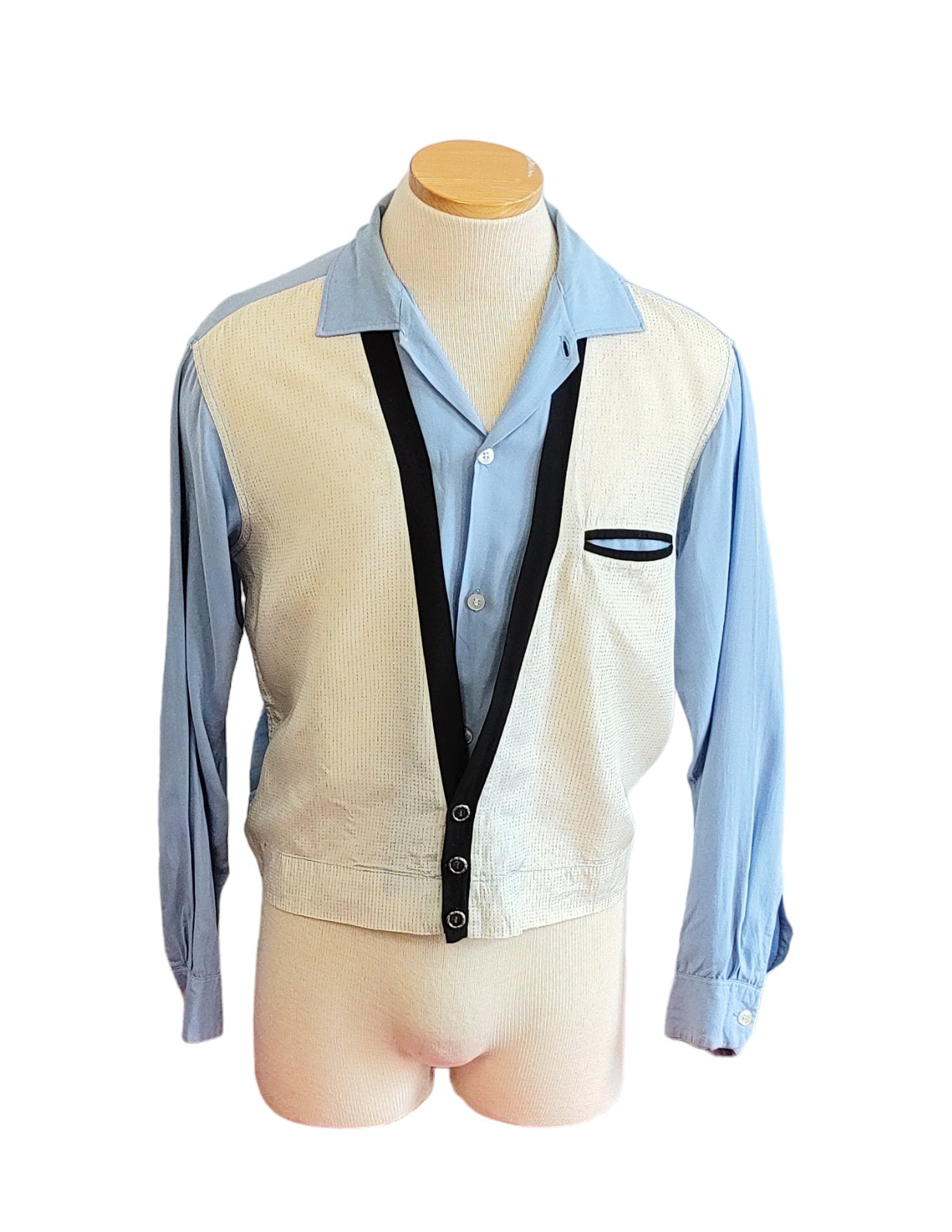 1950s Panel Shirt - Etsy Canada