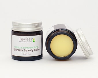 Vegan Luxury Beauty Balm With Neroli And Frankincense, Zero Waste, Plastic Free Skincare, Cruelty Free, Ethical