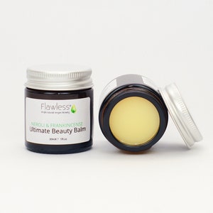 Vegan Luxury Beauty Balm With Neroli And Frankincense, Zero Waste, Plastic Free Skincare, Cruelty Free, Ethical image 1