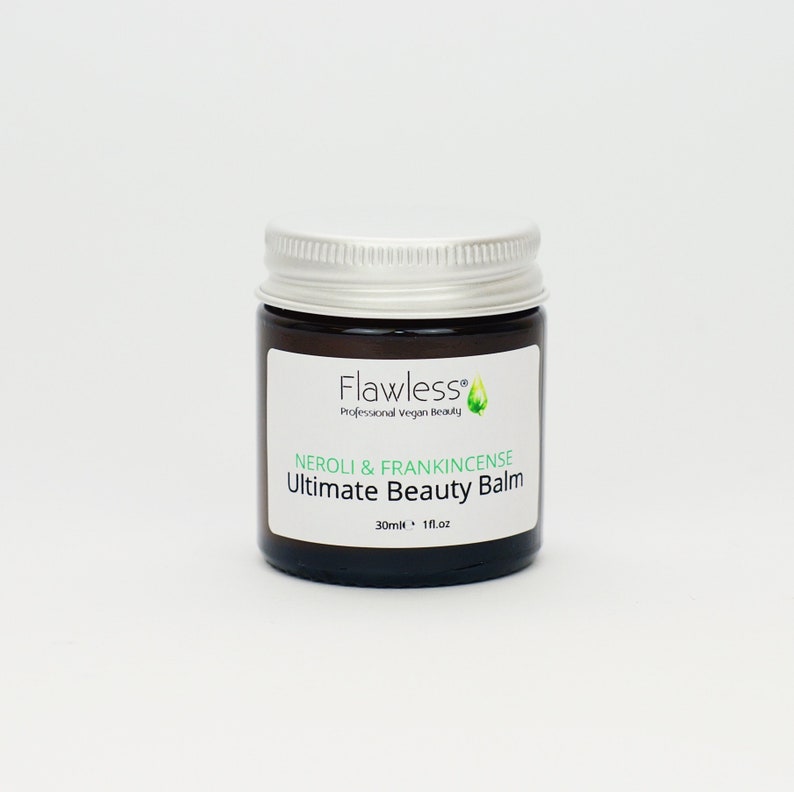 Vegan Luxury Beauty Balm With Neroli And Frankincense, Zero Waste, Plastic Free Skincare, Cruelty Free, Ethical image 2