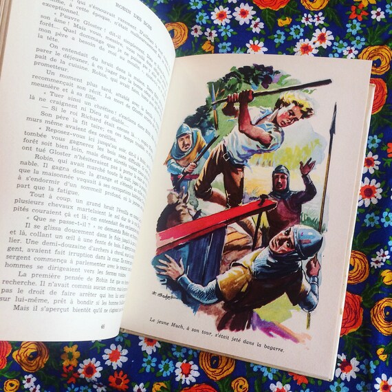 Robin Hood Roman Ideal Library Hachette Youth Vintage Etsy