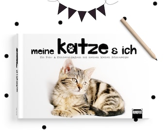 Livro do Gato - Meu Gato e Eu - Um Álbum de Fotos e Memórias para Todos os Amantes de Gatos (Livro de Memórias de Animais de Estimação) Ideia de Presente de Natal