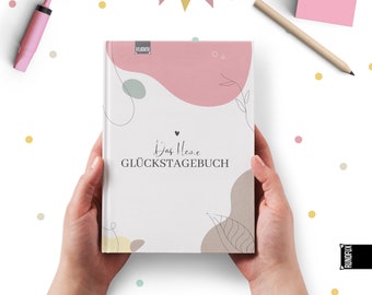 Glückstagebuch & Dankbarkeitsjournal im MillaBun Design - 102 Tage voller Glück, Dankbarkeit und Achtsamkeit | Verschenken und freuen