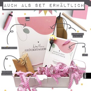 Glückstagebuch & Dankbarkeitsjournal im MillaBun Design 102 Tage voller Glück, Dankbarkeit und Achtsamkeit Verschenken und freuen Bild 7