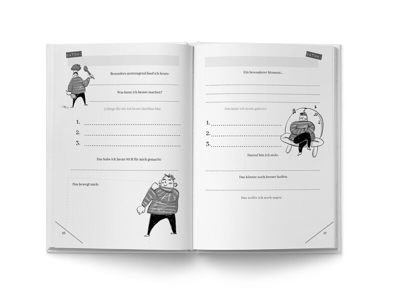 May include: A black and white illustration of a person sitting in a chair with musical notes around them. The text "A remarkable moment..." is written above the illustration. The text "That makes me feel good" is written below the illustration.