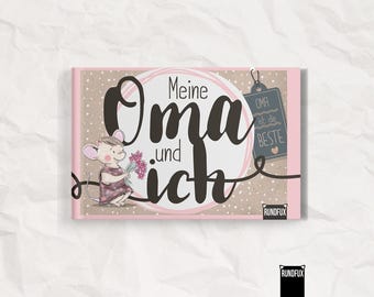 MyGrandmaandI | Personalizable memory album – a loving gift for grandmother and grandchild