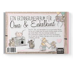 Meine Oma und Ich Ein besonderes Erinnerungsalbum für Kleine & Große Enkel Bild 4