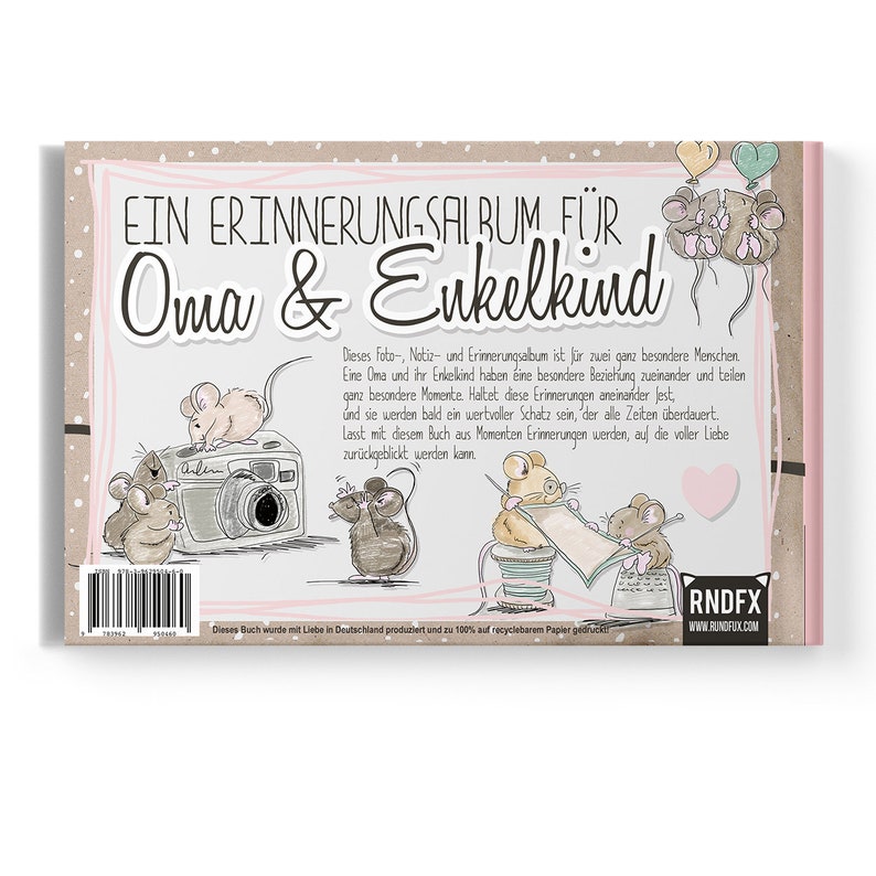 Meine Oma und Ich Ein besonderes Erinnerungsalbum für Kleine & Große Enkel Bild 4