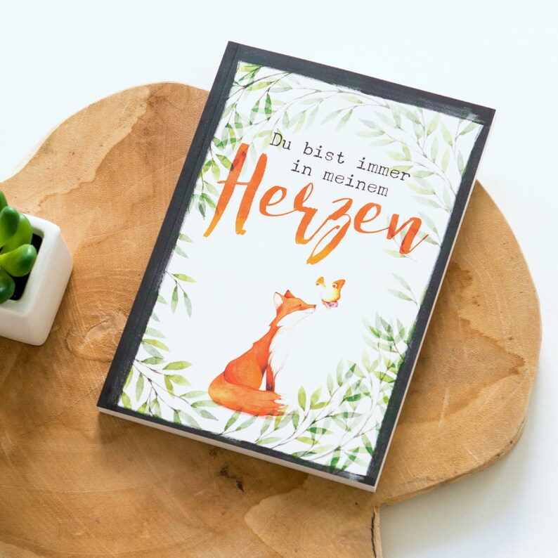 Du bist immer in meinem Herzen Ein Buch zur | Etsy