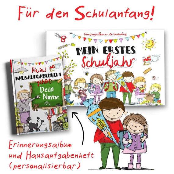Rundfux Hausaufgaben Heft Fur Die Grundschule Mit Buntem Cover Etsy