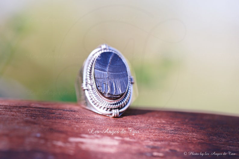 Shungite Ring size 52 and size 54 Shungite jewelry protective stones