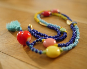 Mid-lenght tassel necklace