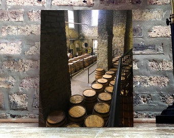 Bourbon barrels, Whiskey barrel, woodford reserve, woodford, oak barrels, bourbon, whiskey, bourbon whiskey, whisky distillery, Print