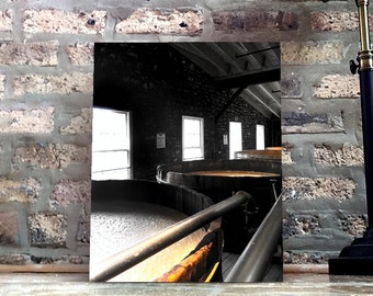 Woodford Reserve, Woodford, bourbon, whiskey, bourbon whiskey, Whiskey Distillery, whiskey tank, ferment, distillery, kentucky, Canvas Print