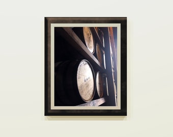 Whiskey Barrel Flats - Digital Print