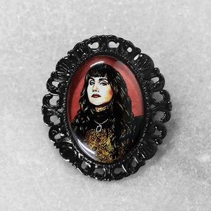 Nadja What We Do In The Shadows Brooch, WWDITS Pin Badge