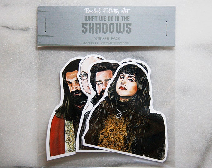 What We Do in the Shadows TV Series Sticker Pack With Nadja, Laszlo ...