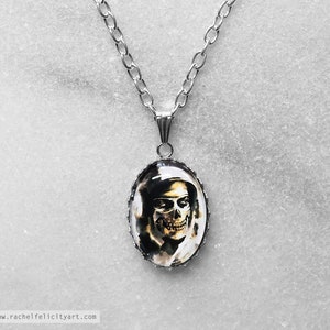 Colar Ghost MW2, Simon "Ghost" Riley Art Jewelry
