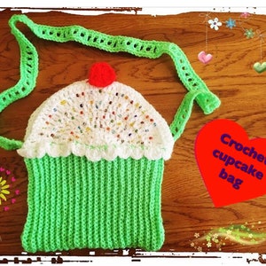 Written Patter - Crochet Cupcake bag