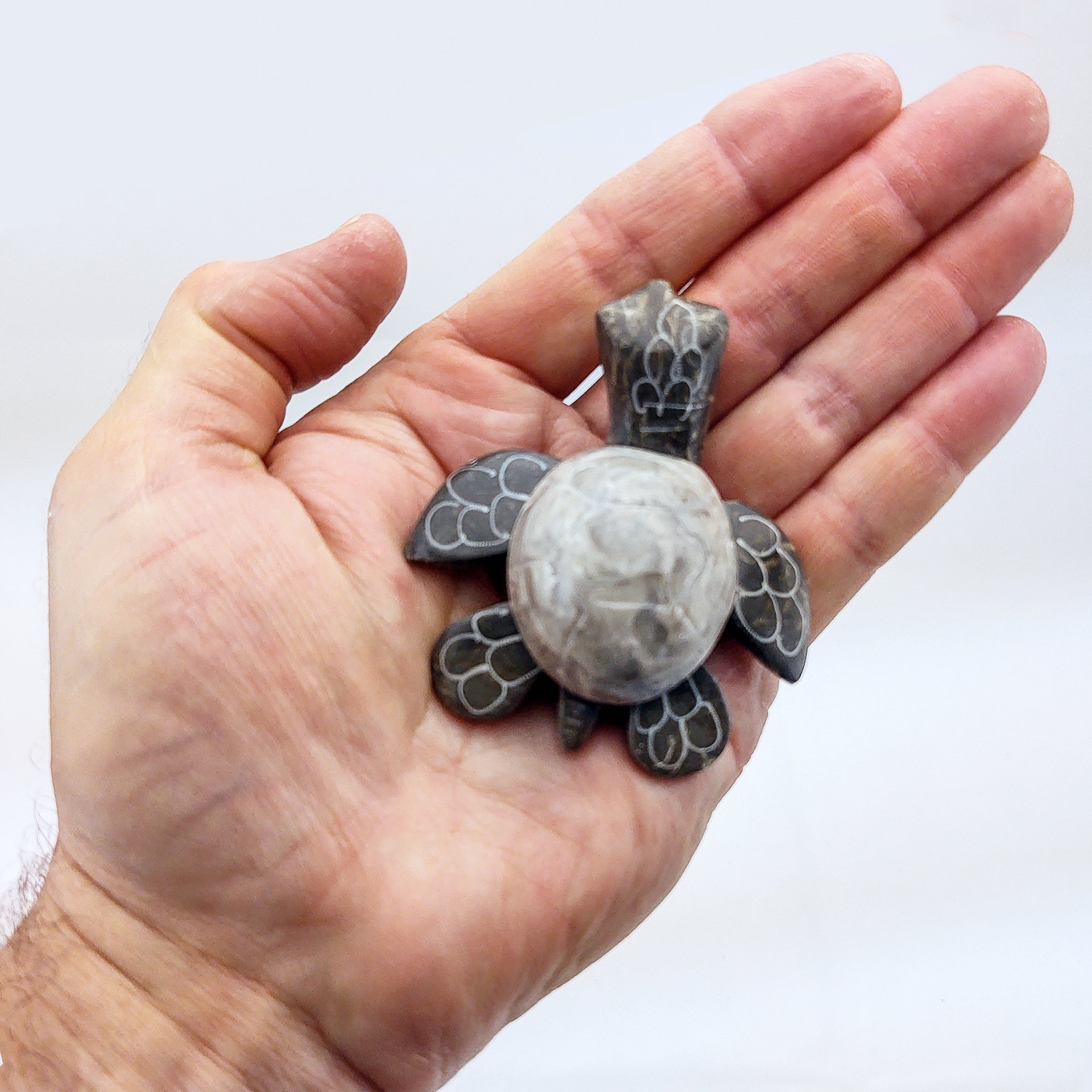 Hand Carved Sea Turtle Natural Gemstone Turtles Carved | Etsy