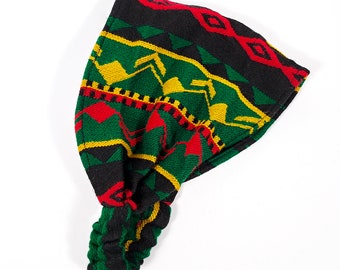 Rasta Headband: Multicolor Boho Yoga Sport Hairband