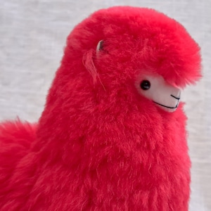 Irresistibly 100% Baby Alpaca Plush Toy Colorful & Huggable | Softest Alpaca Peruvian Toy | Fluffy and Cuddly Alpaca Fur | Peruvian Llama