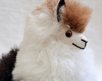 Handgemaakte alpaca knuffel: zacht Peruaans bont knuffeldier