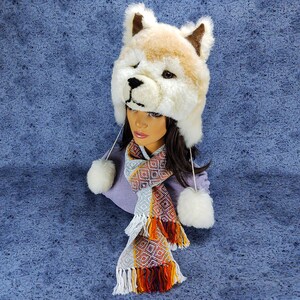 Bufanda de alpaca bebé súper suave / Prendas para el cuello de lana de alpaca / Bufandas tejidas a mano de mezcla de alpaca bebé / Bufanda de alpaca suave y colorida para mujer