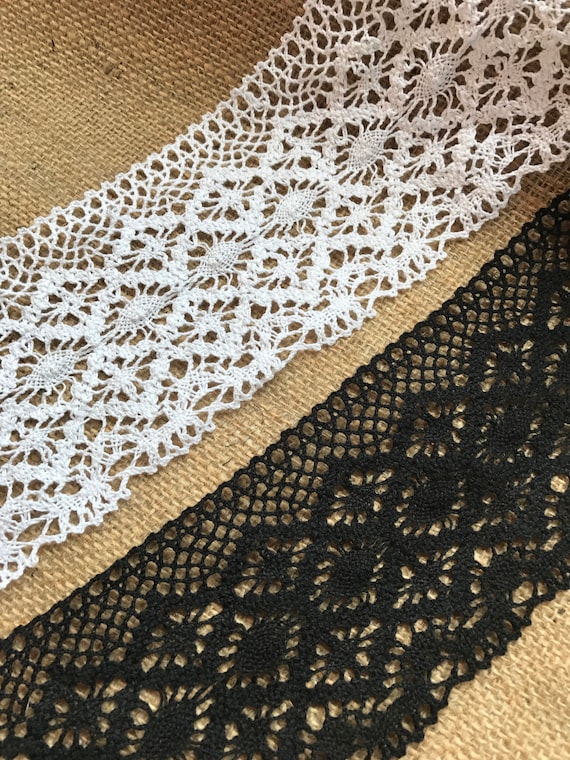 Thick cheap cotton lace