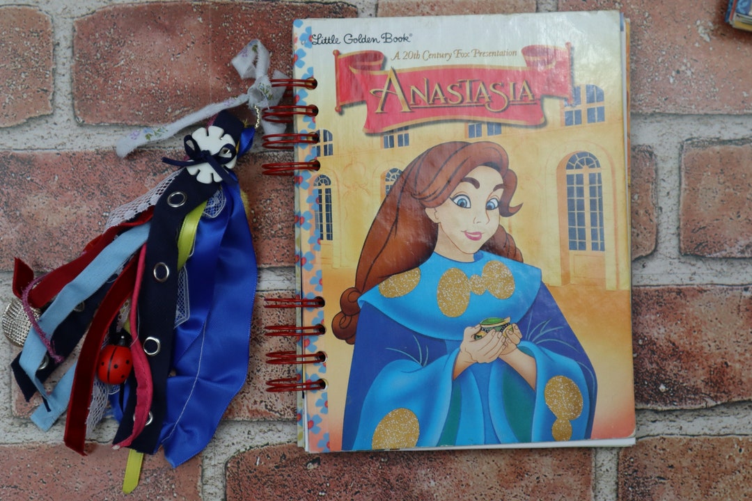 Anastasia Little Golden Book Free Shipping Notebook Spiral Etsy