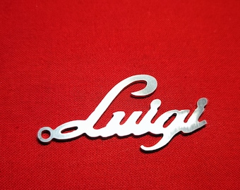Fiat 500 Keychain   Luigi