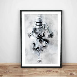 Star wars, Star wars poster, star wars stormtrooper, star wars decor, star wars download, star wars printable, wall décor, stormtrooper