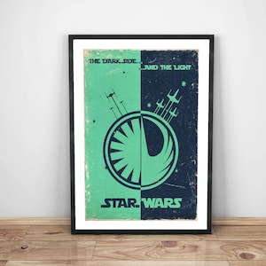 Star wars, Star wars poster, star wars wall art, star wars décor, star wars download, star wars printable, wall decor, star wars print