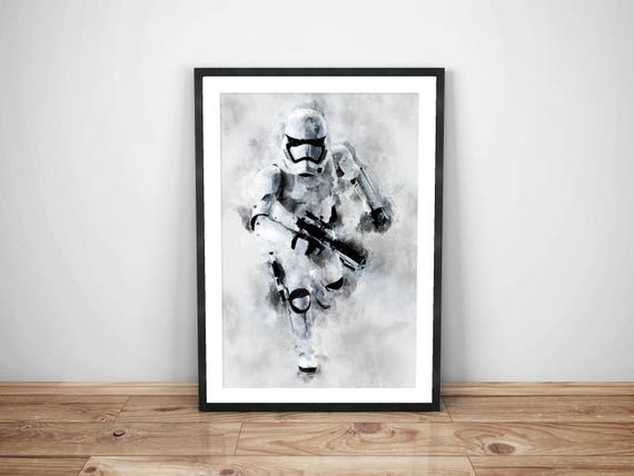 Star Wars Stormtrooper Poster Stormtrooper Telechargement Immediat Imprimable Star Wars Poster Star Wars Telechargement Last Jedi