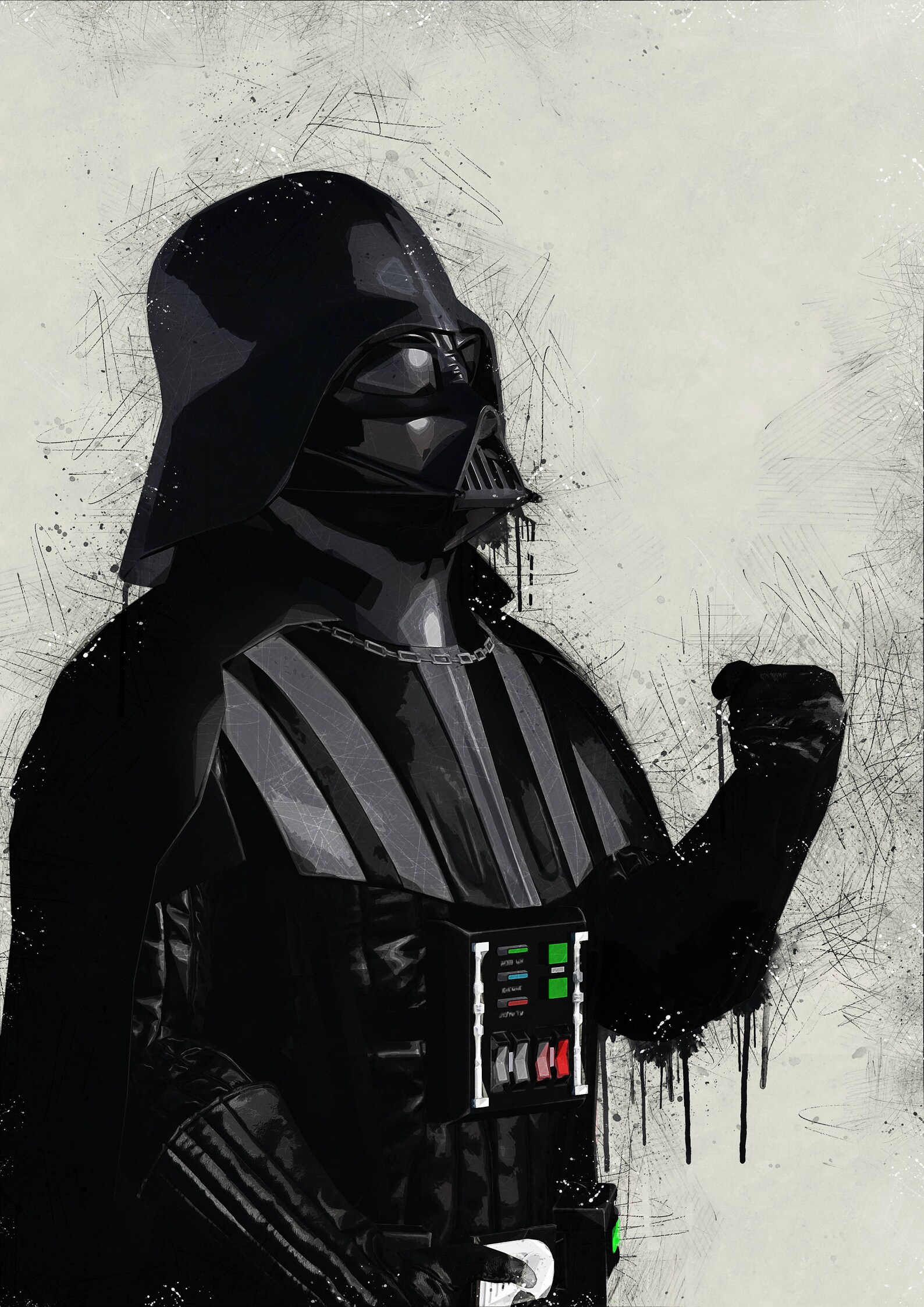 Star Wars Poster Darth Vader Print Star Wars Decor Star - Etsy