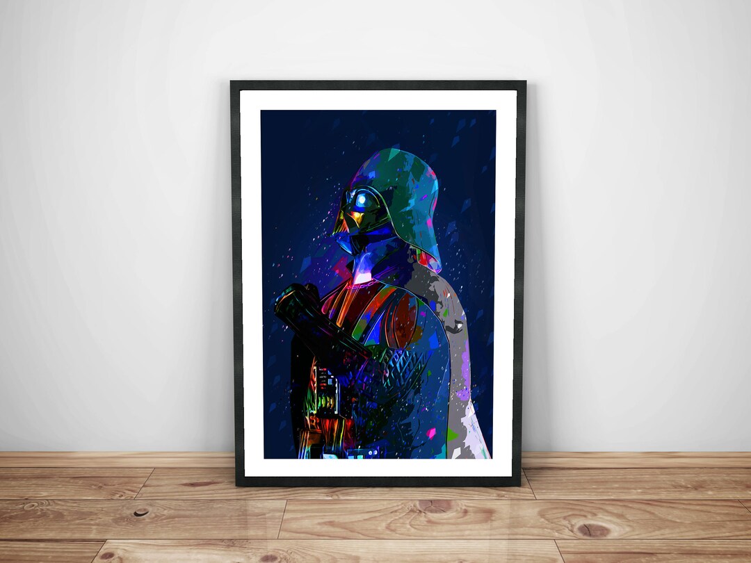 Star Wars Poster, Darth Vader Print, Star Wars Decor, Star Wars ...