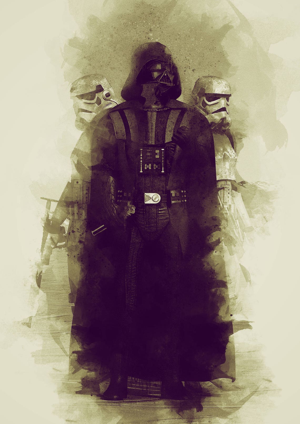 Star Wars Poster Darth Vader Print Star Wars Decor Star - Etsy