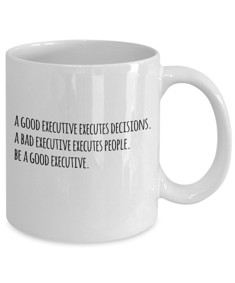 Regalo para ejecutivo, taza divertida para ejecutivo, regalo para asistente ejecutivo, humor para director ejecutivo, regalo para jefe, sea un buen ejecutivo imagen 2