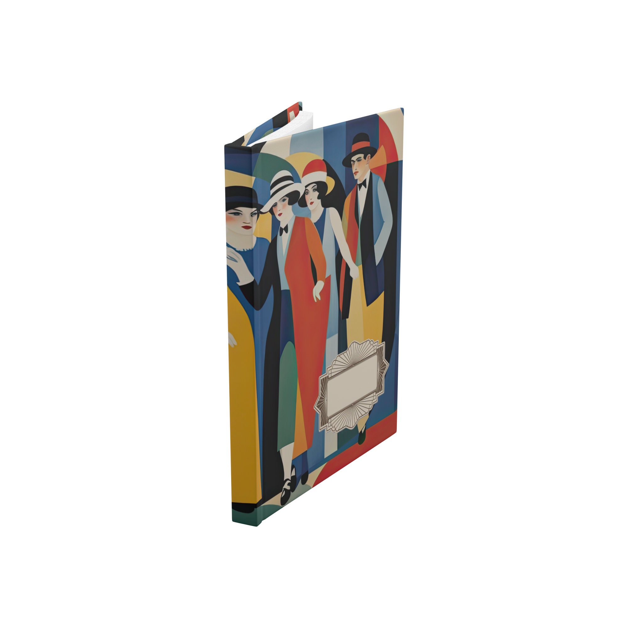 Vintage Hardcover Journal, 1920s Style Notebook, Roaring Twenties ...