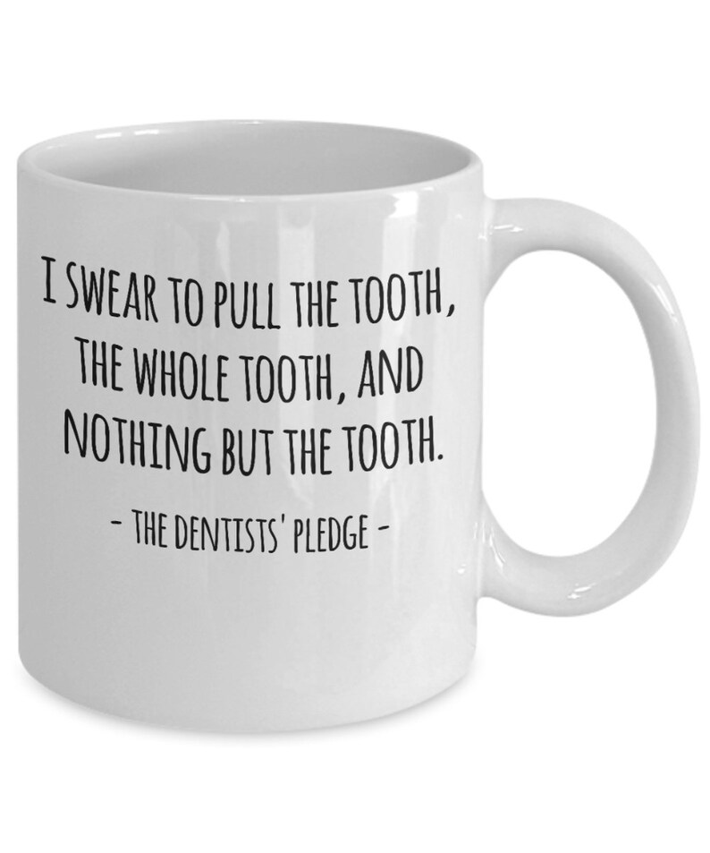 Dentist Mug Dental Graduation Gift Dentistry School Etsy
